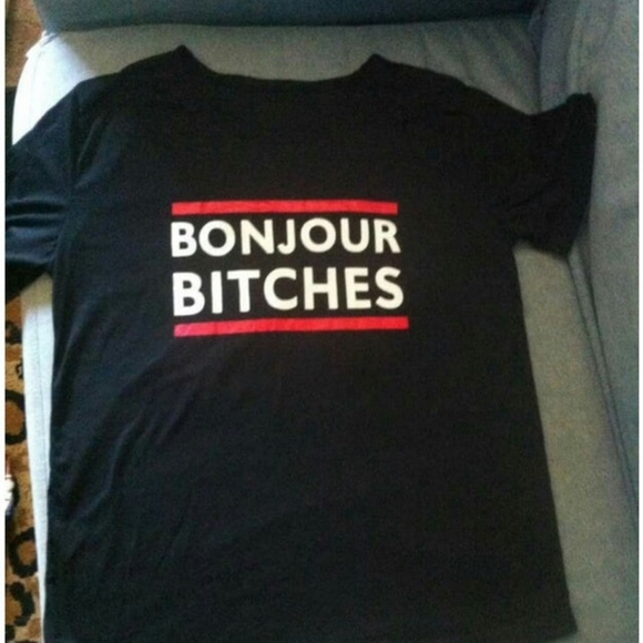 Bonjour BITCH*s Tee - Picture 4 of 7